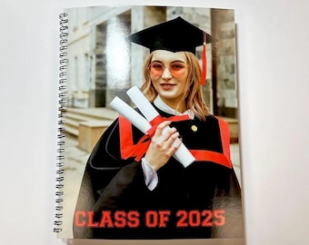 Graduation Party Signature Guest Book / Class of 2025 Guest Book / Guest Book For Graduation Party / Graduate Guest Book / Graduate Picture