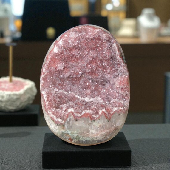 Pink Amethyst cut base