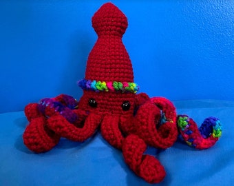 Crochet Kraken Stuffed Animals