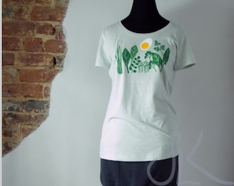 T-shirt | Frankfurt Green Sauce | Organic cotton | Semolina sauce