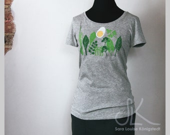T-shirt | Frankfurt Green Sauce | Organic cotton | herbs | Semolina sauce