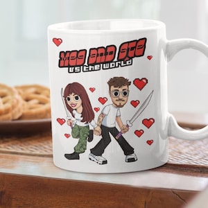 Benutzerdefinierte Paar Porträt, Valentinstag Geschenk für ihn, Cartoon Portrait, Paar Porträt Illustration, personalisierte Freund Geschenk