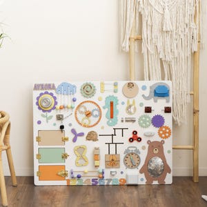 Large Sensory Board, Extra Large Busy Board, Montessori Busy Board, Wall Busy Board Playroom, Wall Fidget Board, Autism Sensory Board
