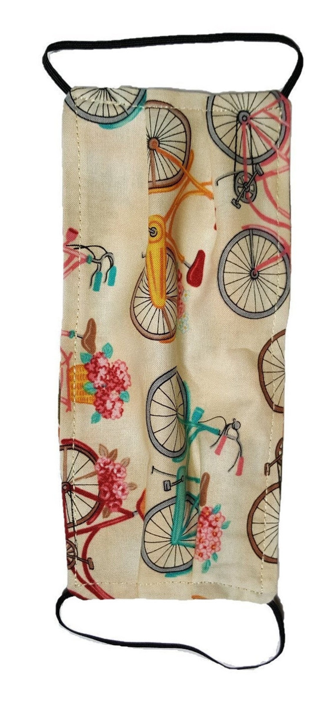 Bicycle Ride Face Mask Cover It's Reversible washable Etsy