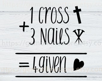 1 Cross 3 Nails | Etsy