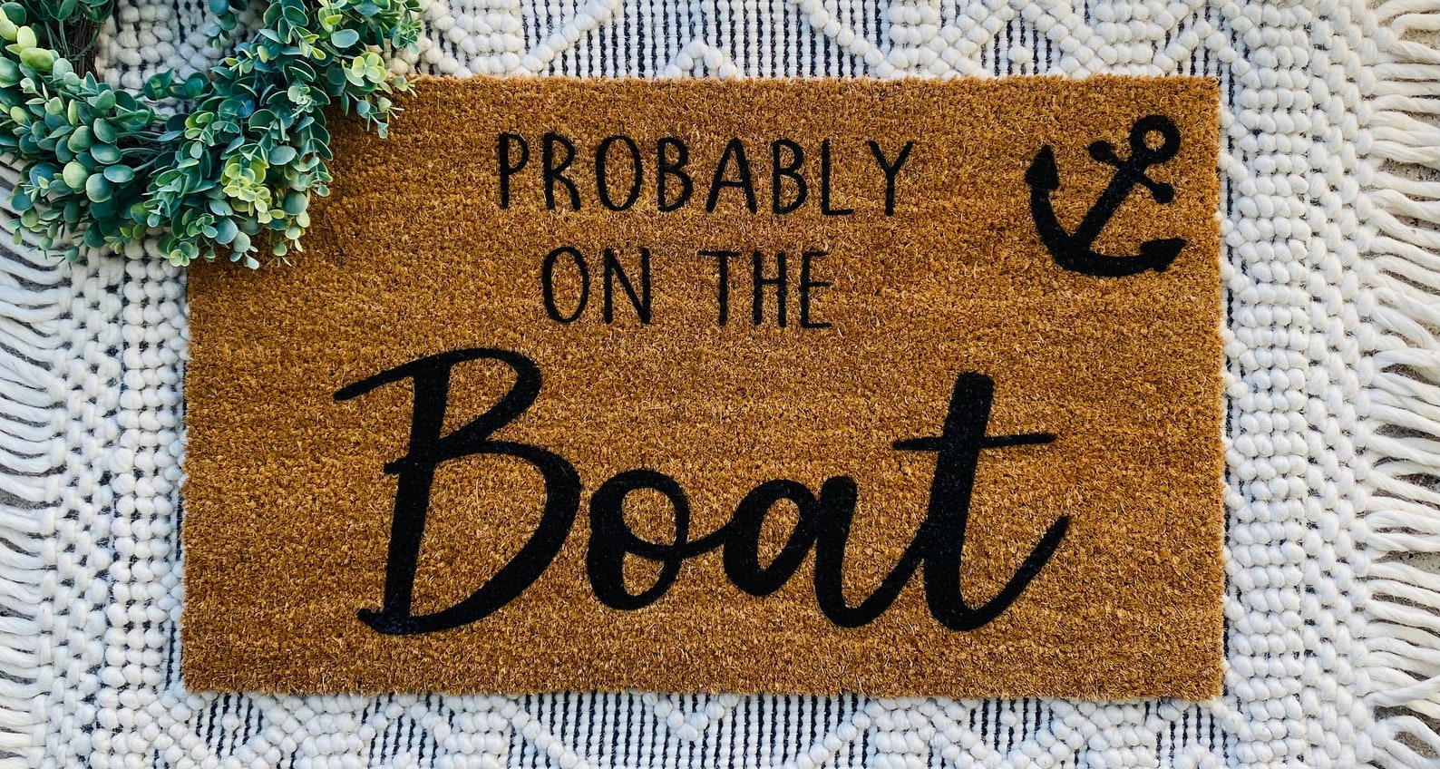 Boating Doormat Boat Doormat Summer Doormat Nautical Etsy
