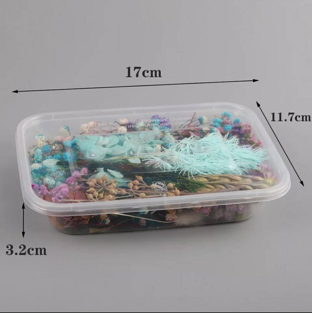 9 Styles Beautiful Dried Flowers-dried Flowers for Silicone Tray