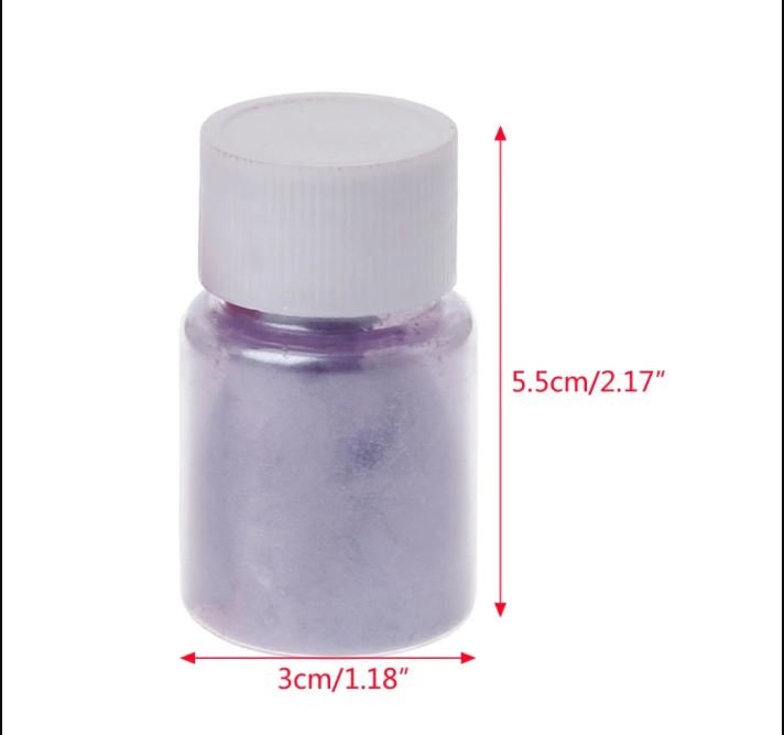 Plum Pearlescent Mica Powder 5g. KOLORTEK Cosmetic Grade 