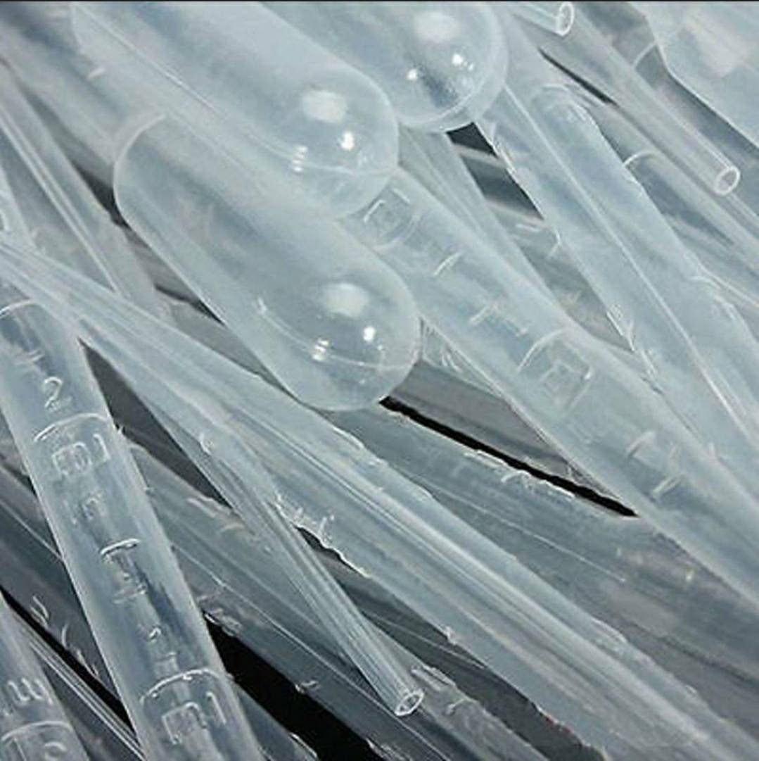 Pipette plastique transparent 6 ml - par 1000 - RETIF