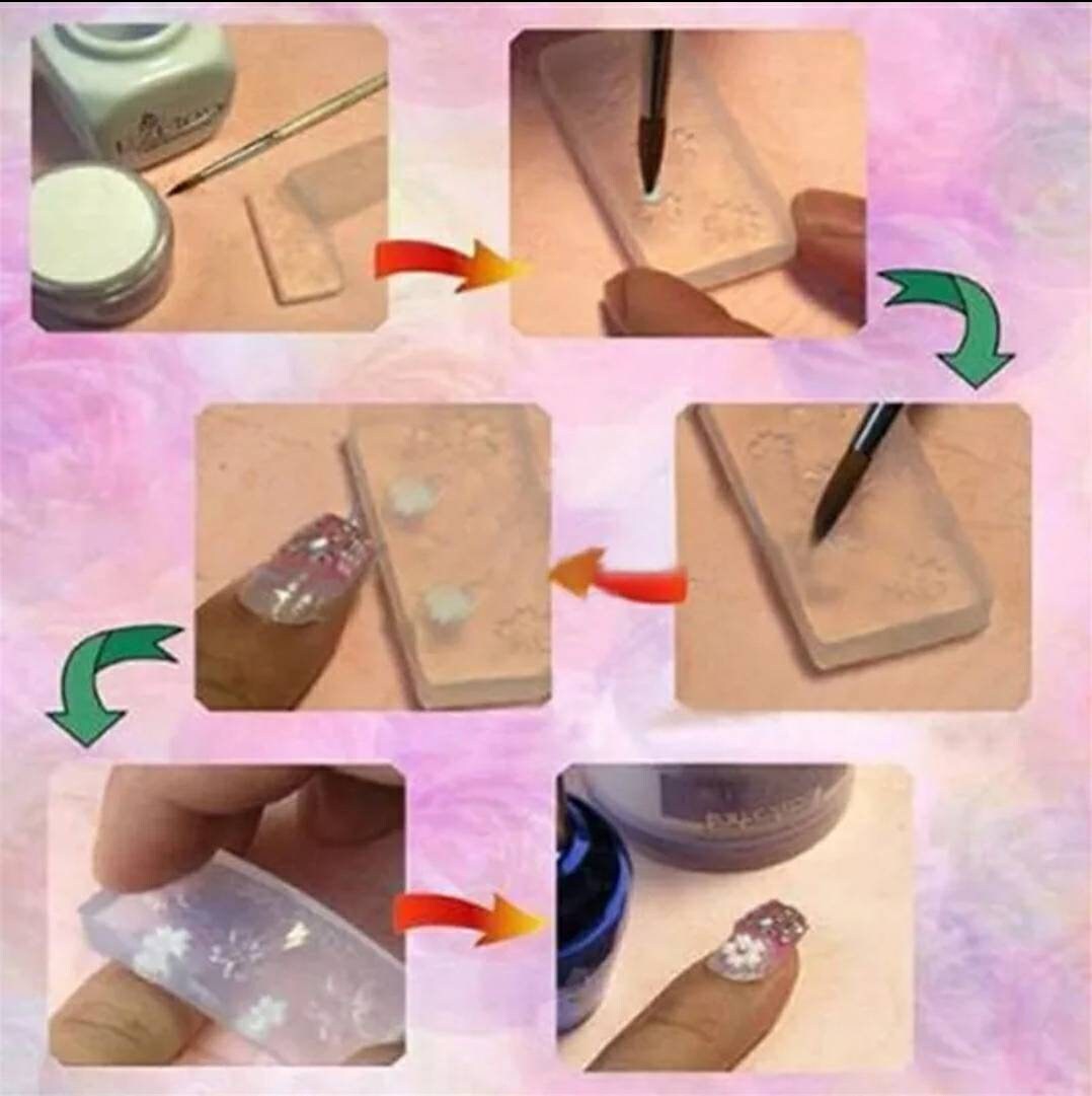 Resin Mold Nail Art Miniature Mold Etsy Canada