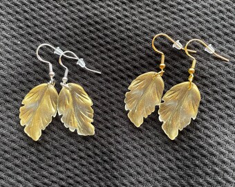 Gold Leaf Earrings