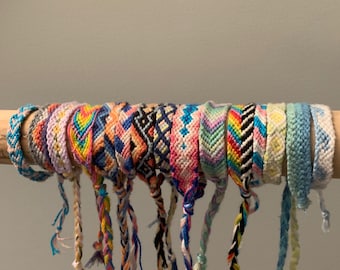 Adjustable friendship bracelets for a cheap and affordable price!