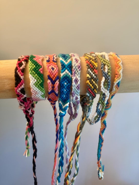 Adjustable Friendship Bracelets for a Cheap and Affordable Price new  Patterns - Etsy