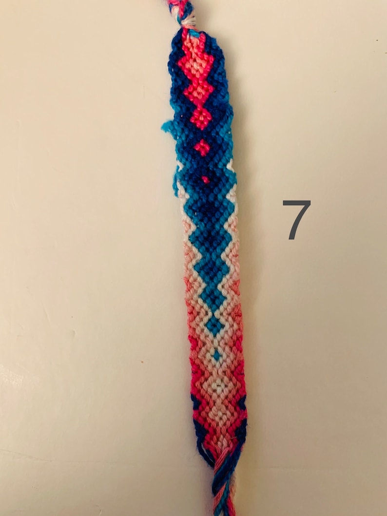 Adjustable friendship bracelets for a cheap and affordable Etsy