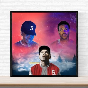 Download Chance The Rapper Coloring Book Poster Etsy