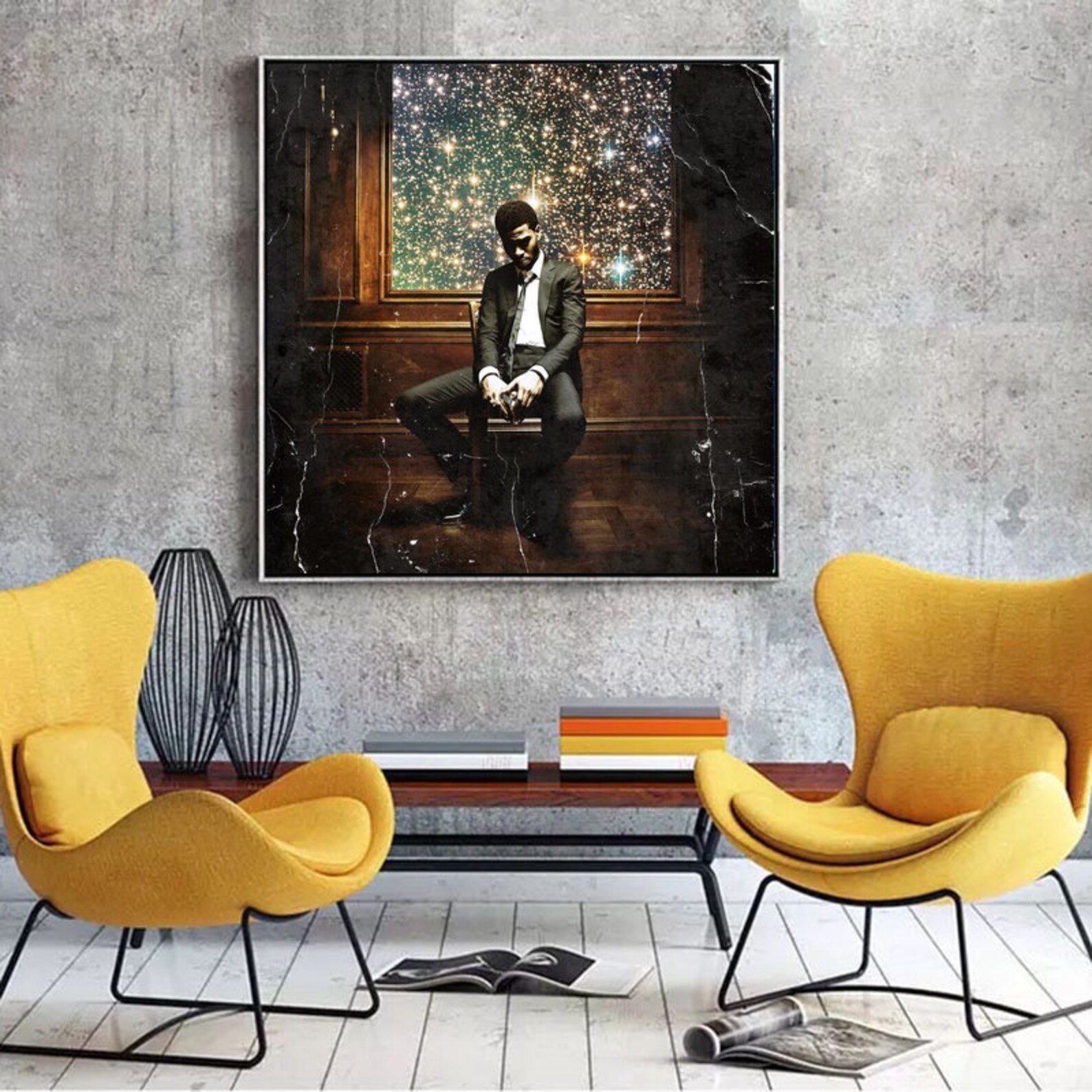 Kid Cudi Man on the Moon Vol 2 Legend of Mr Rager Music Album Etsy