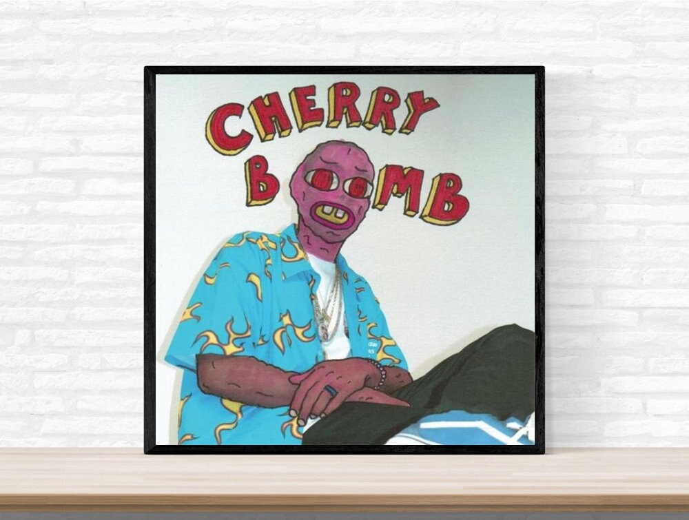 Tyler The Creator Cherry Bomb Poster Musik Album Cover Art