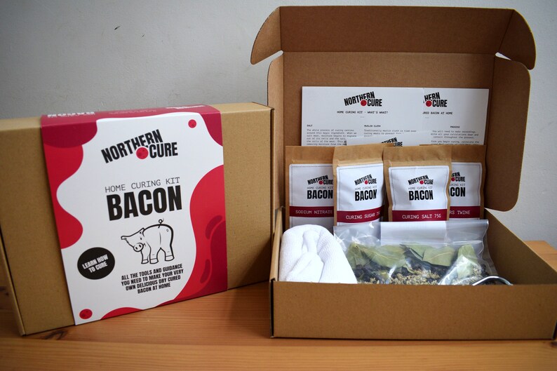 BACON KIT Bacon Curing Kit Home Curing Kit Foodie Gift image 0