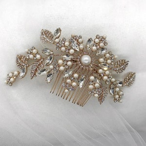 Swarovski Crystal Hair Comb, Bridal, Wedding Hair Accessories