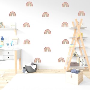 Rainbow Nursery wall Decal