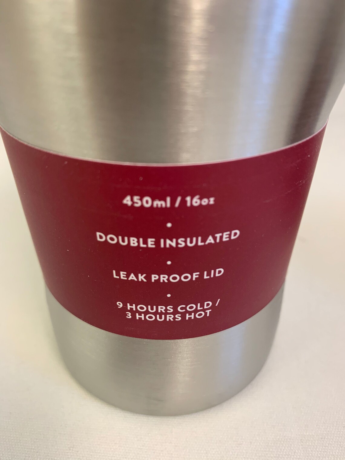 costa travel mug grey