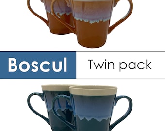 Boscul Two Handled Mug Cup Floating Double Walled for Elderly Weak Grip  Arthritis Borosilicate Glass - Etsy
