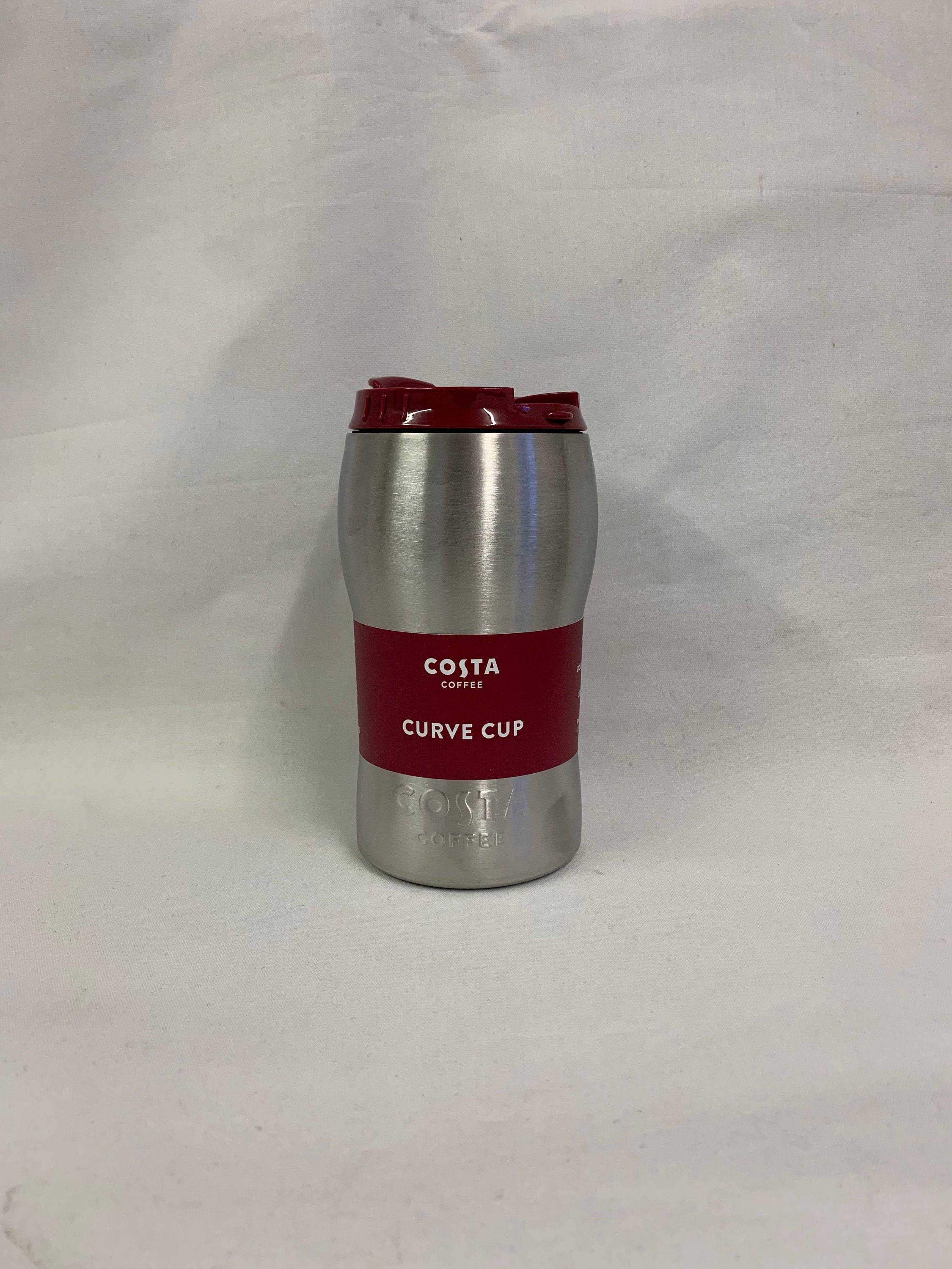 Costa Coffee Travel Mug Curve Steel Vacuum Sealed Bpa Free Etsy