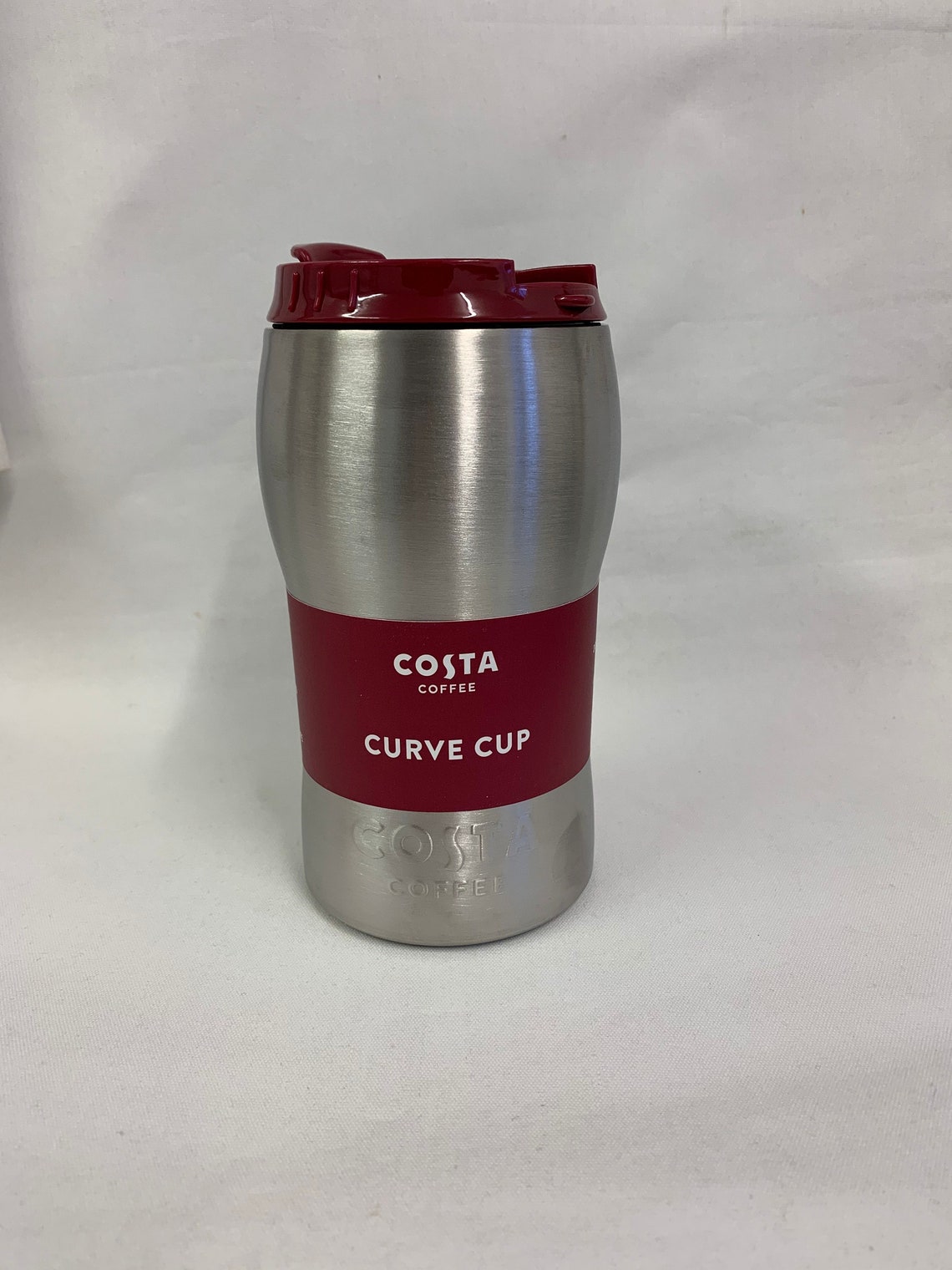 Costa Coffee Travel Mug Curve Steel Vacuum Sealed Bpa Free Etsy