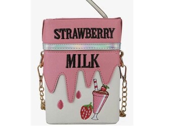 social status strawberry milk box