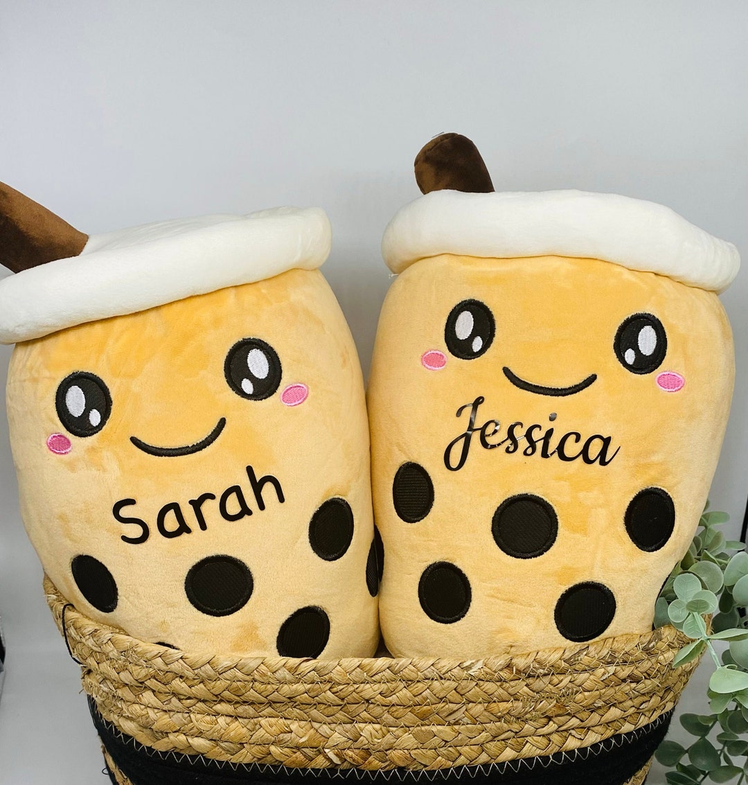 Personalized Super Soft Plush Boba 9.5 Gift Toy Birthday Gift Pillow