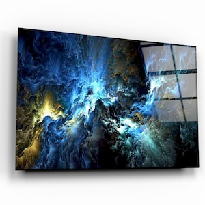 Myth of Sky Glass Printing Wall Art - TTempered Glass Wall Art - Home decor - Wall decor- Wall sculpture - Interior Design - Birthday Gift
