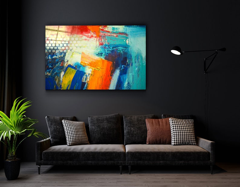 Glass Printing Wall Art Glass Wall Art Home Etsy