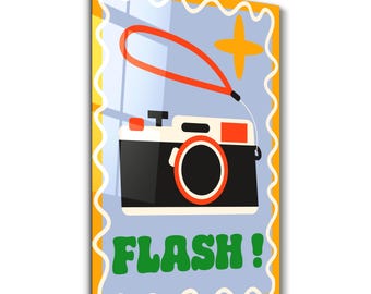 FLASH! | Glass Wall Art - Home and Office Decor