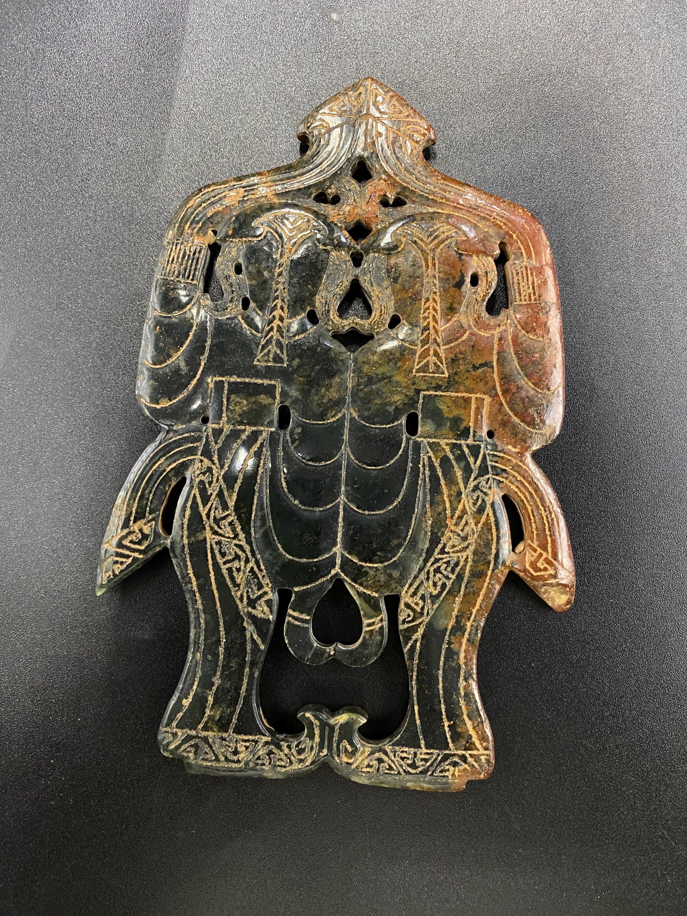 古代モンゴルの天然翡翠の装飾 - Etsy 日本