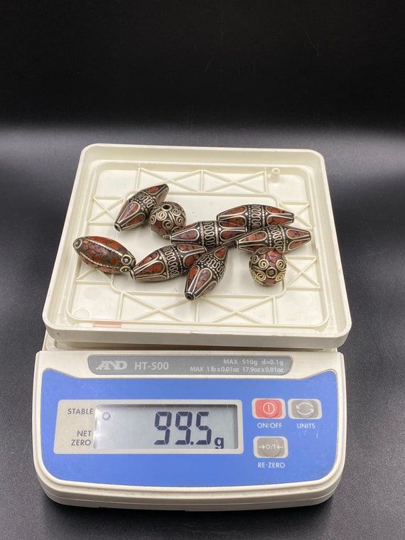 専用商品です ヴィンテージチベット竹珊瑚ビーズ - ハンドメイドミックスセット（10