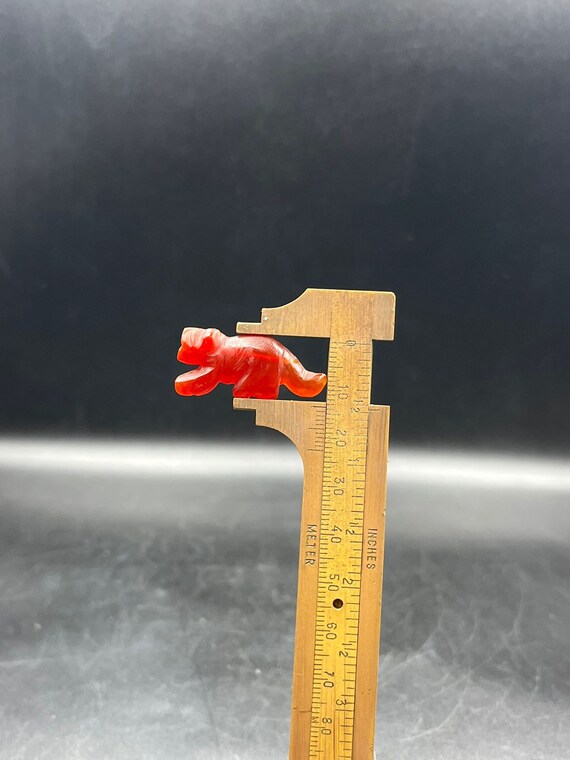 Ancient Pyu bead in Tiger shape and agate stone - image 10