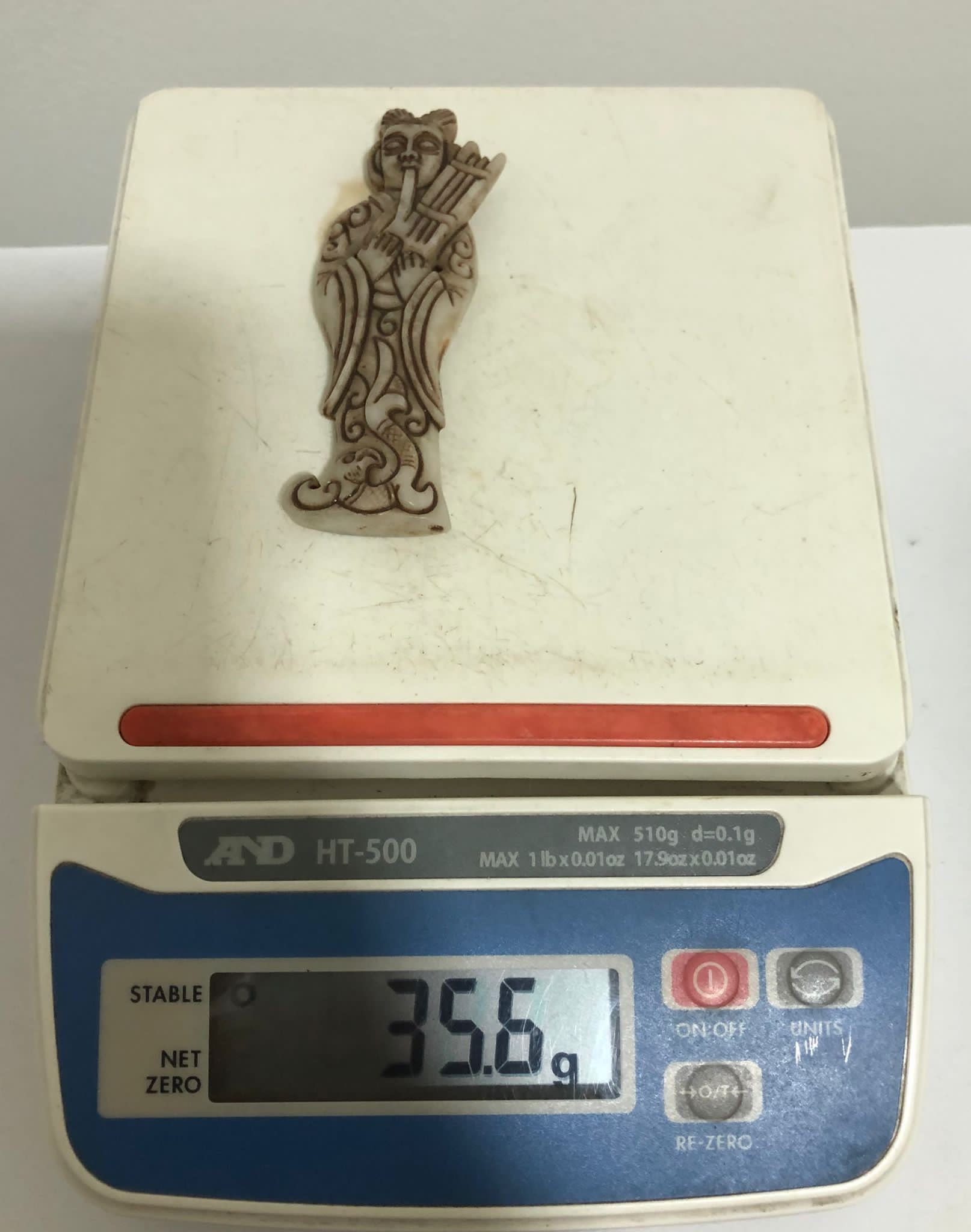 Ancient Chinese White Jade Statue Natural Stone Top-quality