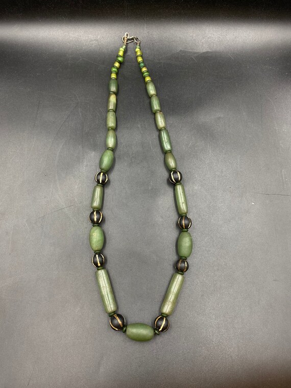 Ancient Pyu Jade Beads And Pyu Black And White Ag… - image 5
