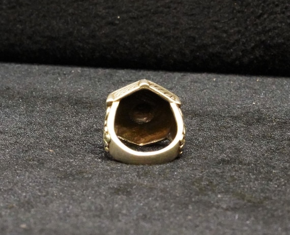 Afghani Kuchi,  Silver , Statement ring, hand mad… - image 3