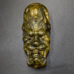 中国のアンティークブロンズ獣像、彫刻された鳥の頭 - Etsy 日本