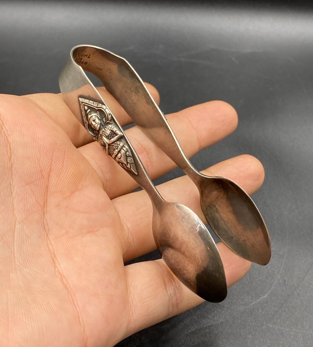 19世紀スウェーデン製純銀シルバースプーン