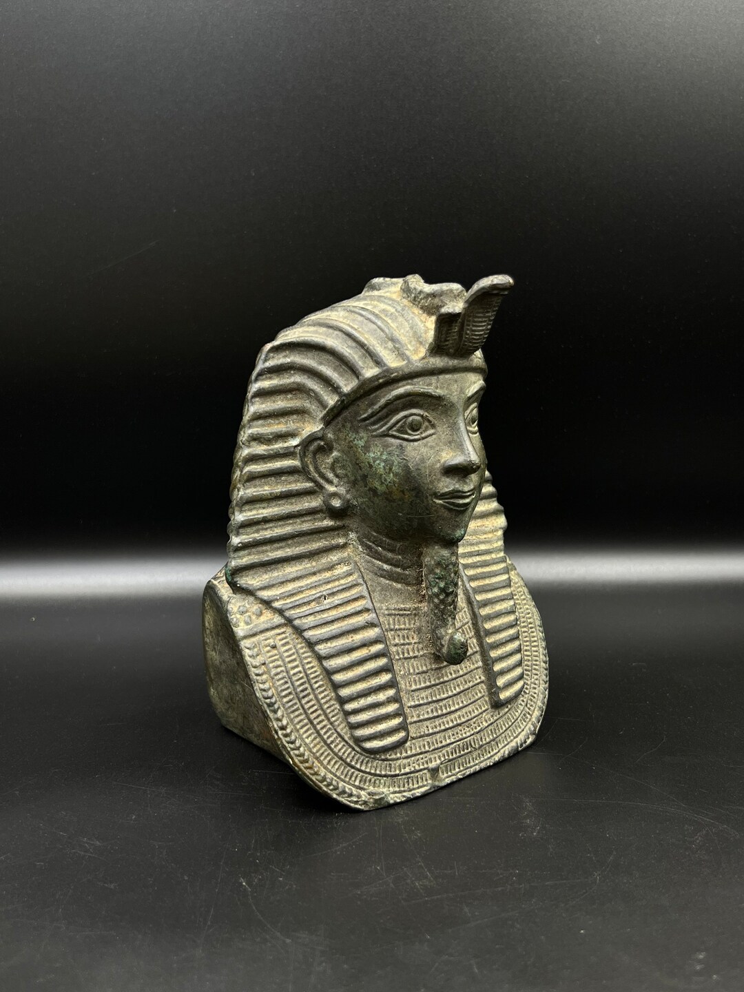 エジプト ファラオ 頭部像 王座 セット エジプト ファラオ 頭部像 王座 セット