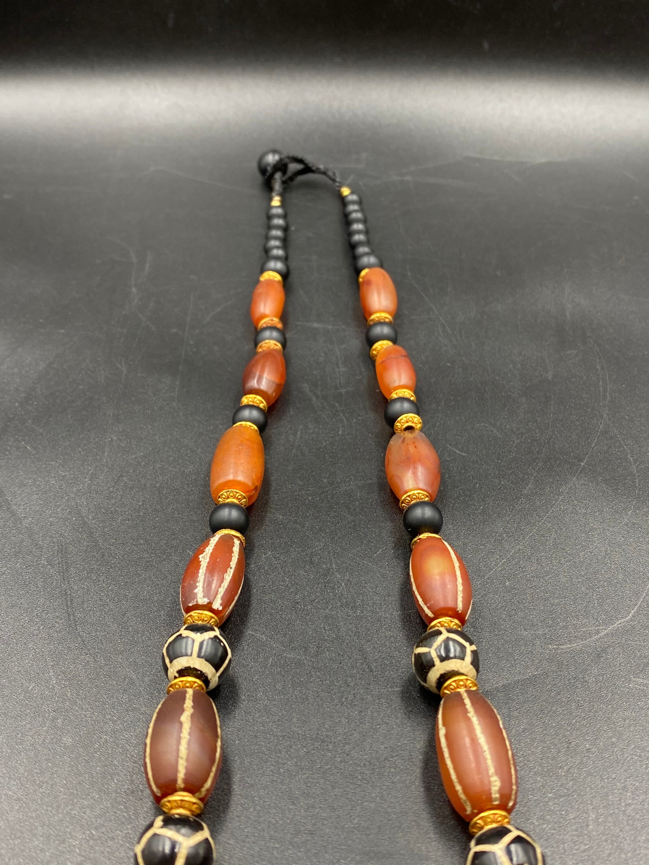 Rare Unique !!! Very Old Ancient Pyu Carnelian Agate Bead
