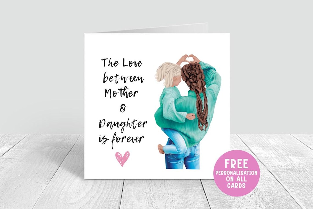 Mothers Day Card / Daughter / Cards for Her / Mum / Best Mum / Amazing ...