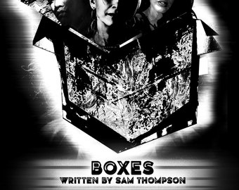 Boxes: uma peça completa de suspense e terror de Sam Thompson