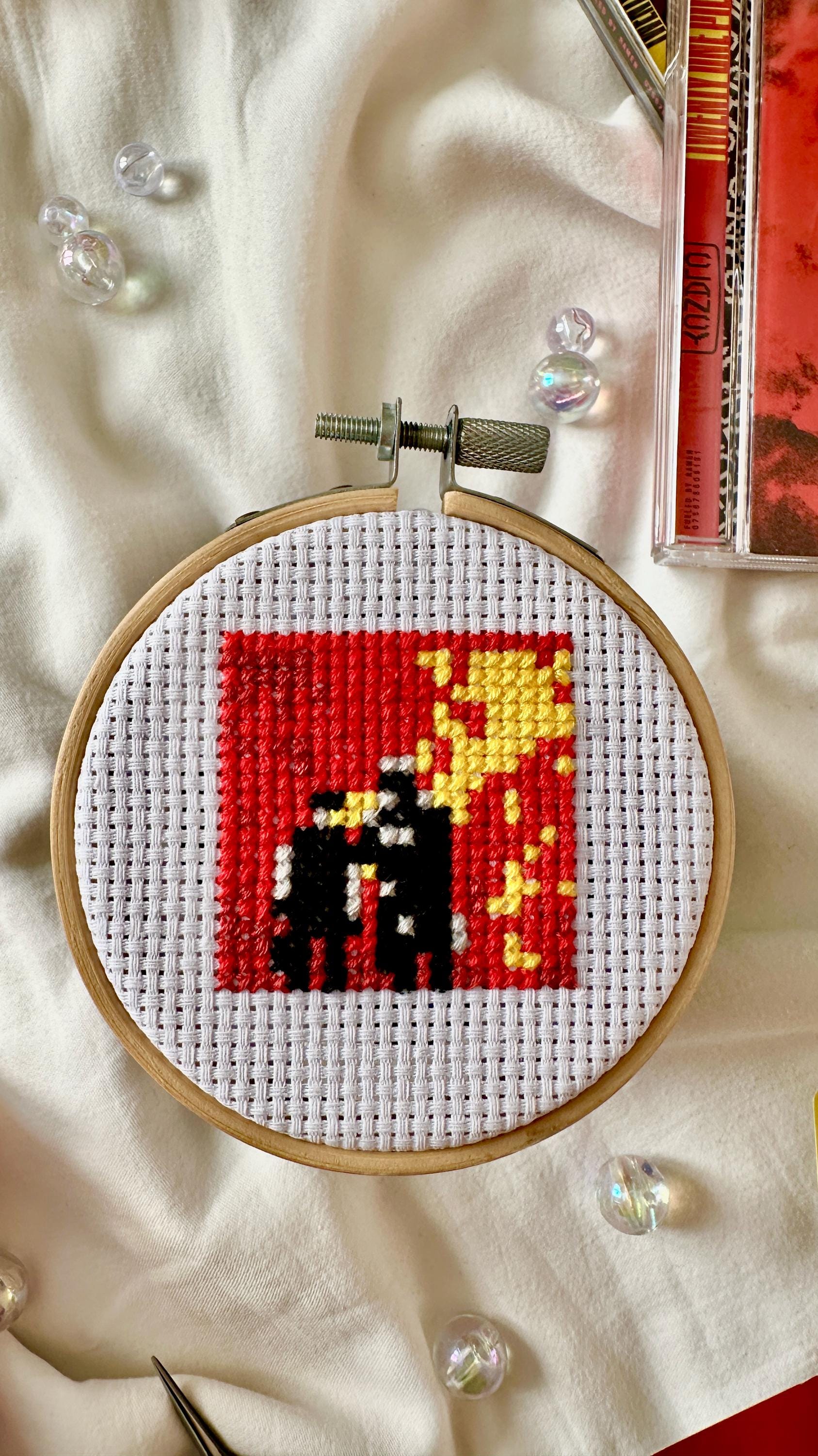 Clancy Ribbon Pattern Clancy, Twenty One Pilots - PDF Cross Stitch Pattern, Pop Music Album ...