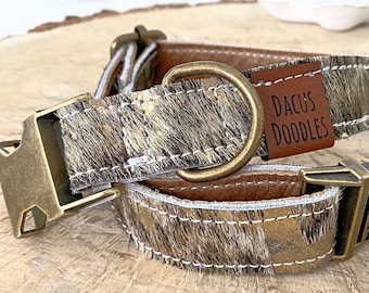 Personalized Leather Dog Collar, Western Dog Collar, Adopt a Pet, Australian Cattle Dog,
