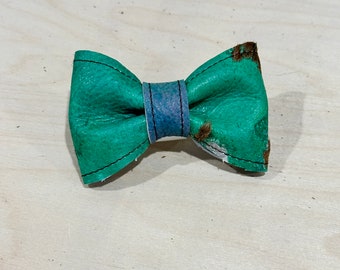 Leather Dog Bow Tie