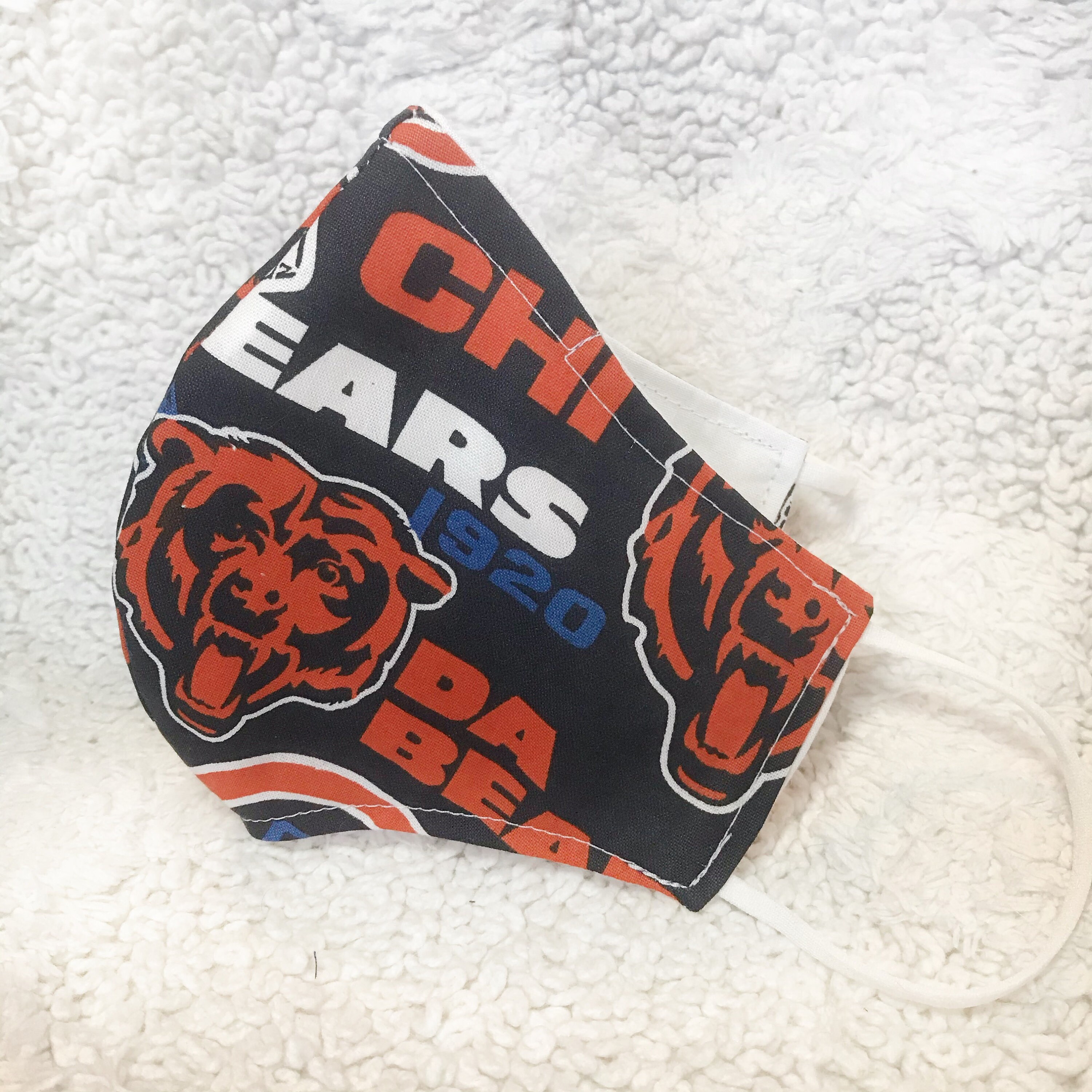 Chicago Bears Face Mask NFL Face Mask Football Face Mask Etsy
