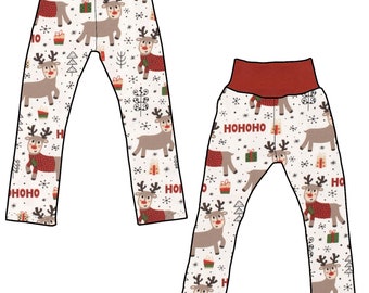 Kinder Leggings Skinny Hose Schmale Hose HoHoHo